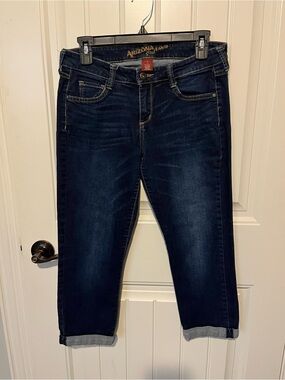 Arizona Jean Company Dark Blue Cropped Jeans